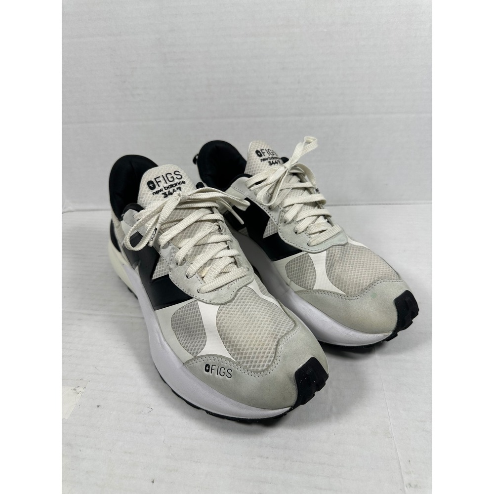 New Balance FIGS 3447 Bone Black Sneakers Mens 11 Womens 12.5 U3447LC